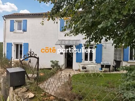 ensemble immobilier de charme avec maison + grange  240 m² de potentiel  bazoges-en-pareds