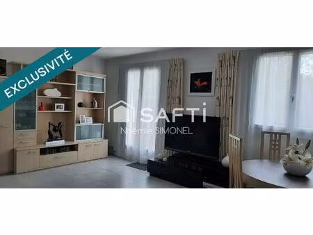 maison 85 m² avec terrain de 228 m² bien entretenue et bien placée