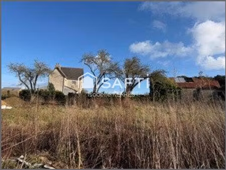 terrain borné  viabilisé