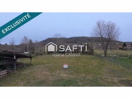 saint-siméon-de-bressieux (isère) – terrain à bâtir – 715 m²