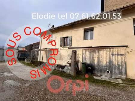 vente maison 3 pièces 81 m² à beaurepaire (38270)  88 000 €