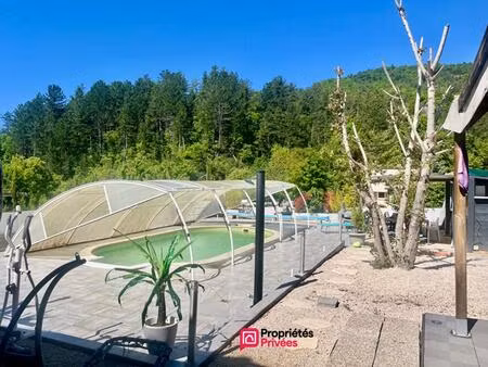 havre de paix au coeur de la nature - superbe maison 5 pièces sur terrain plat  à découvri