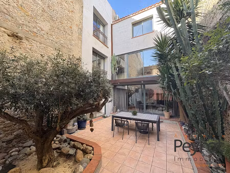 maison de charme en pierre – 220 m² – coeur de torreilles