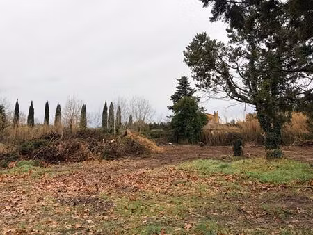 terrain de loisirs pujaut 1682 m2 61000