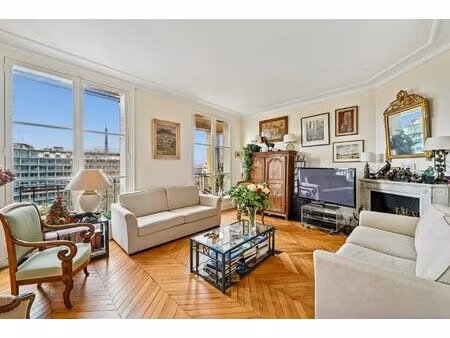 vente appartement de luxe paris 7 5 pièces 130 m² <meta name="description" content="au 6èm