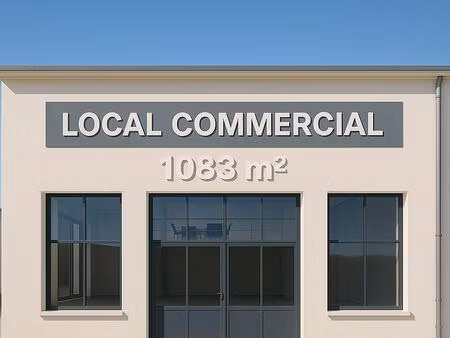 location surface diverse 1 083 m²