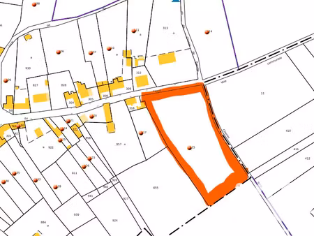 vente terrain 6513 m² louâtre (02600)