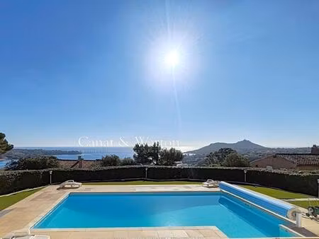agay  villa d'exception - vue mer imprenable