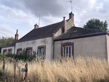vente maison 7 pièces 74.2 m² à genouilly (18310)  59 200 €
