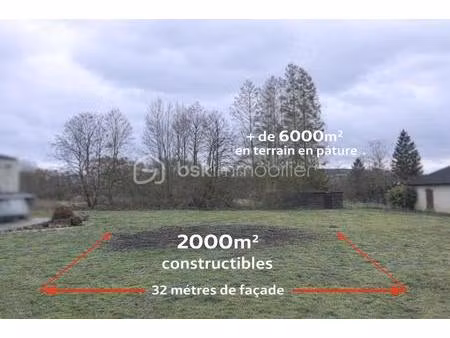terrain de 8 045 m² à tournes