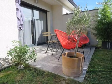 appart-maison t2  parking  jardinet