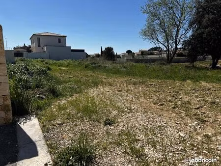 terrain 459 m² poulx