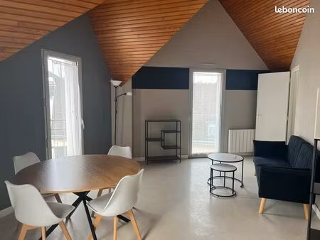 location t2 meublé guer - 51m²