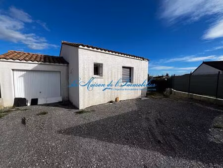 a 10 min d’ales  villa récente plain-pied de type f4 avec garage sur 510 m2 de terrain