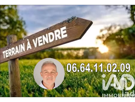 vente terrain 1109 m² vernouillet (28500)