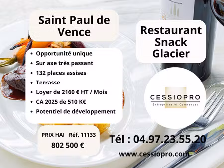 vente fonds de commerce