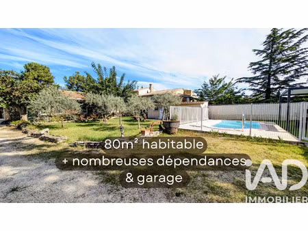vente maison piscine à robion (84440) : à vendre piscine / 80m² robion