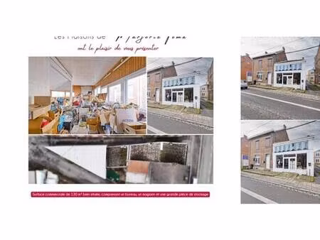 bureaux à vendre à rue de velaine 64 tamines (vbd85623)