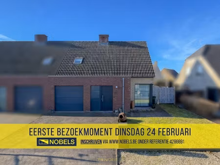 huis te koop in wortegem-petegem met 3 slaapkamers