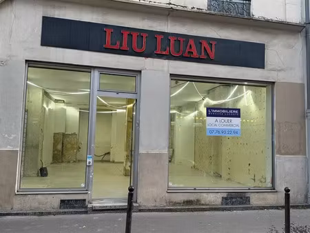 local commercial - rue sedaine