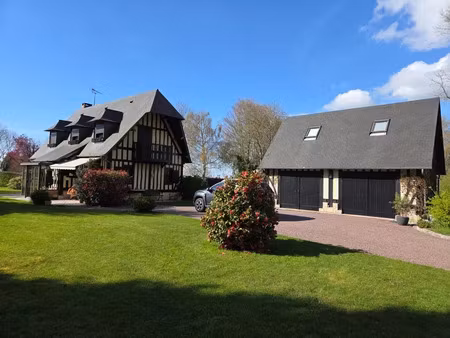 vente maison 6 pièces 128 m² bonneville-la-louvet (14130)