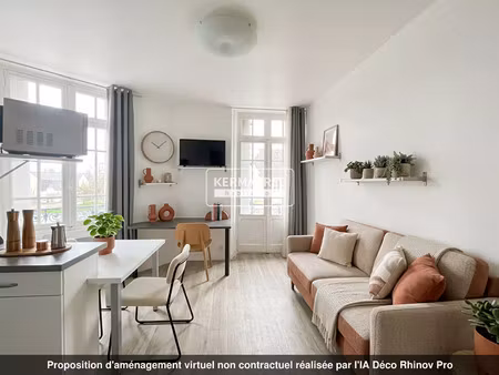 vente appartement 1 pièce 14 m² rennes (35700)
