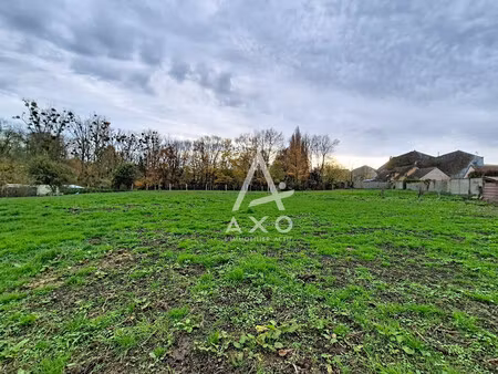 vente terrain constructible berneuil en bray  70 000€ oise picardie n°