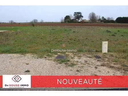 terrain constructible viabilisé à vendre