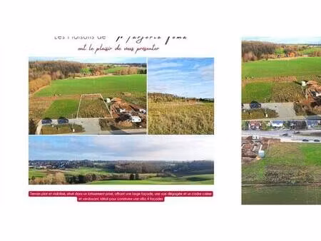 terrain à vendre à chaussée de nivelles 1b gembloux (vbd85863)