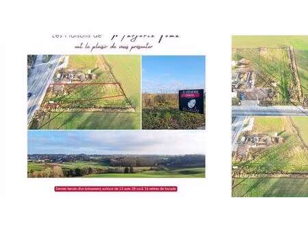 terrain à vendre à chaussée de nivelles 1b gembloux (vbd85862)