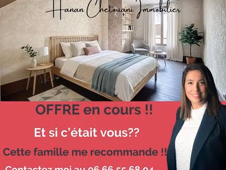 coup de coeur en centre-bourg : 130 m² de charme à 500 m de la gare