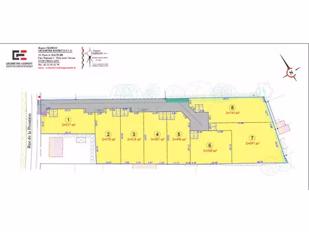 vente terrain à challans (85300) : à vendre / 537m² challans