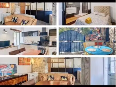 loft de charme 33.5 m2 a la colle sur loup