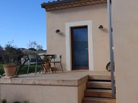 villa t4 meublée - piscine - jardin