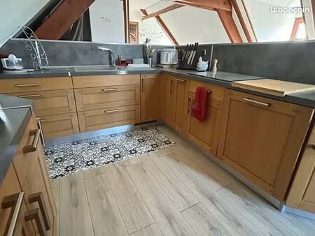 location entièrement meublée  rare avec jardin  pour personnes en déplacement chez mbda ou