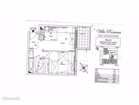 bel appartement de 2 pièces a fontenay le fleury