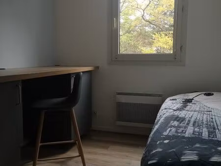 meublé 14m2 refait à neuf tours sud