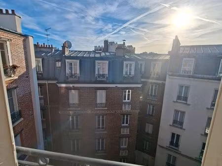 2 pièces 47m2 - paris 75013 - 6è et dernier étage asc - possibilité espace combles au dess