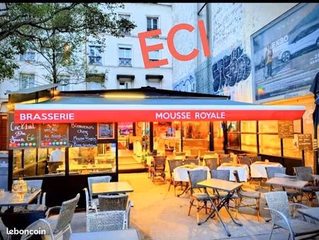 fonds de commerce restaurant  bar 140 m²