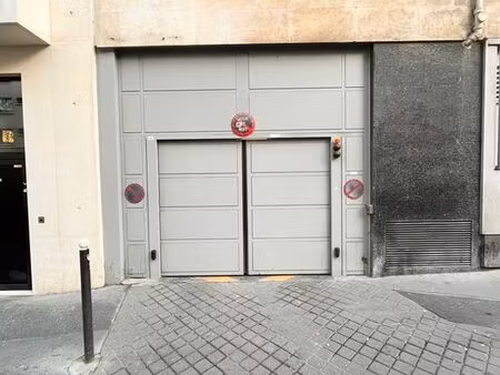 vends parking - 12.5m² - paris 19ème