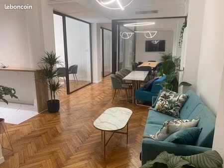 location bureaux individuels / coworking – nice centre (à deux pas du negresco)