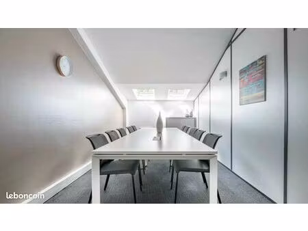 bureau privatif et salle de réunion – location journée