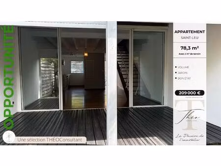 achat appartement 3 pièces 78m²