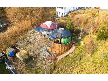 deux yourtes équipées sur une parcelle de 1.545 m² !