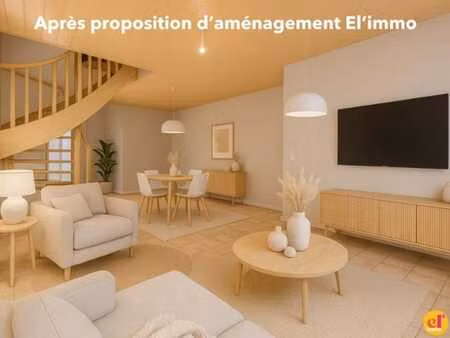 belle maison - 3 ch - jardin - terrasse - elec conforme