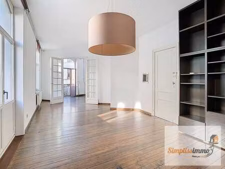 appart. 1 chambre +/- 75 m² 2 terrasses cave