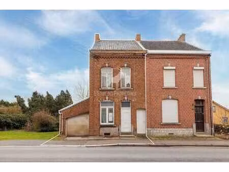 maison 2 chambres et jardin + terrain à bâtir à erquelinnes