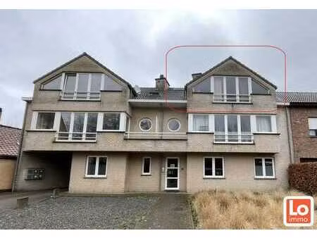 dakappartement met 2 slaapkamers