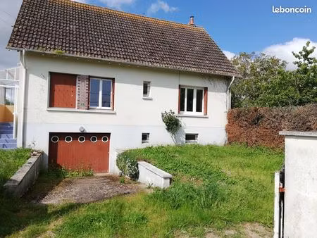 maison f3 sur sous-sol avec jardin à bonnee