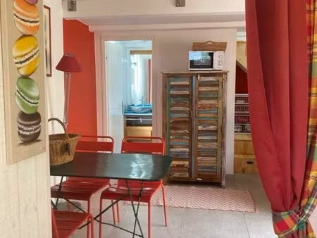 à louer maisonnette t1bis pour 2 plage capte hyères